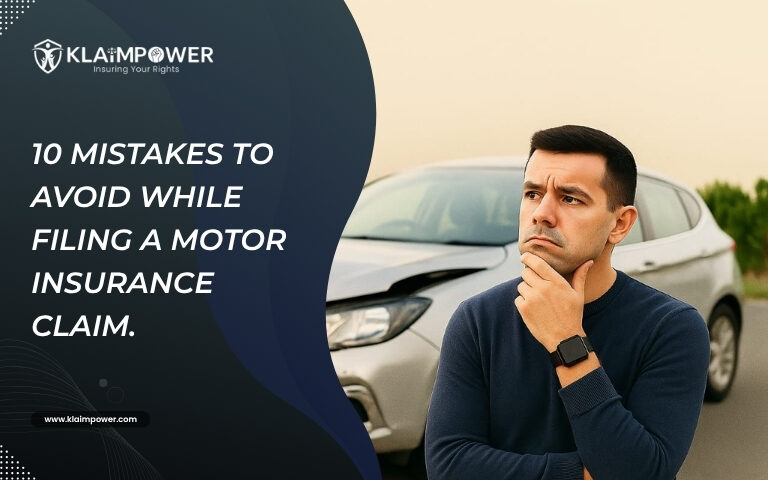 10 Common Mistakes to Avoid While Filing a Motor Insurance Claim in India